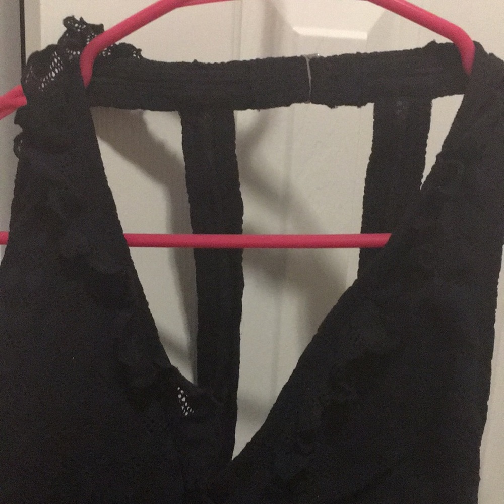 Jantzen | Black lace one piece swimsuit